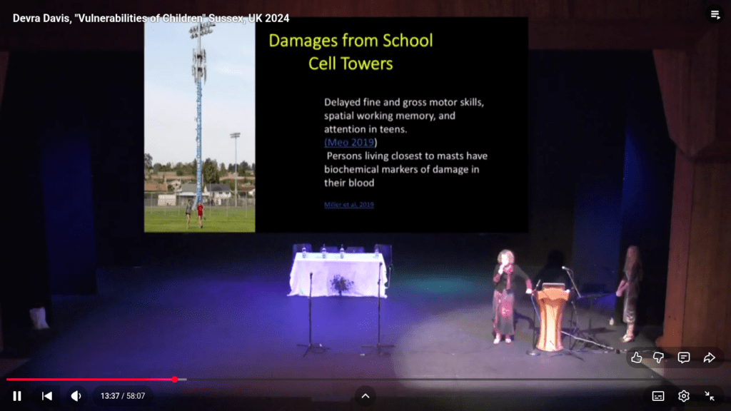 Devra Davis. Vulnerabilities of Children. 2024